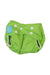 A Green Cloth Diapers from Charlie Banana in size Newborn for neutral. (Front View)