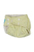 A Yellow Cloth Diapers from Charlie Banana in size O/S for neutral. (Front View)