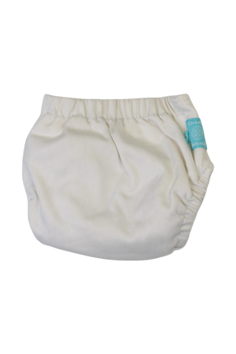 A Ivory Cloth Diapers from Charlie Banana in size O/S for neutral. (Back View)