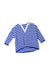 A Blue Long Sleeve Tops from Crewcuts in size 7Y for girl. (Front View)