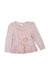 A Pink Long Sleeve Bodysuits from Nicholas & Bears in size 2T for girl. (Front View)