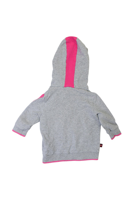 A Grey Hooded Sweatshirts from Nicholas & Bears in size 6-12M for girl. (Back View)