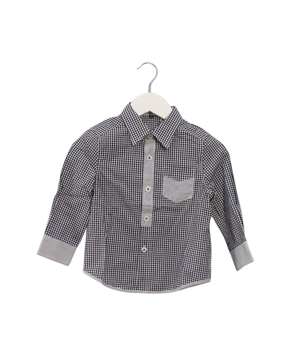 A Black Shirts from Nicholas & Bears in size 2T for boy. (Front View)