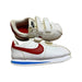 A White Sneakers from Nike in size 18-24M for boy. (Front View)