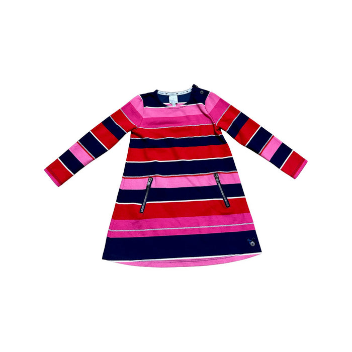 A Pink Long Sleeve Dresses from J by Jasper Conran in size 3T for girl. (Front View)
