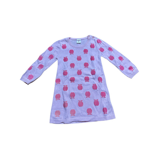 A Pink Long Sleeve Dresses from Seed in size 18-24M for girl. (Front View)