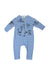 A Blue Long Sleeve Rompers from Bobo Choses in size 12-18M for boy. (Front View)