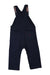 A Navy Long Overalls from Petit Bateau in size 18-24M for boy. (Back View)