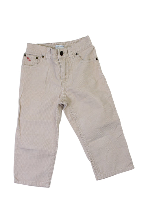 A Beige Casual Pants from Ralph Lauren in size 18-24M for boy. (Front View)