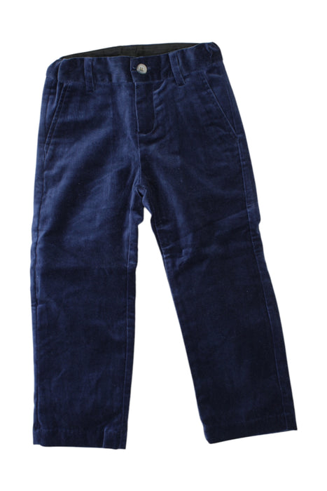 A Navy Dress Pants from Janie & Jack in size 3T for boy. (Front View)