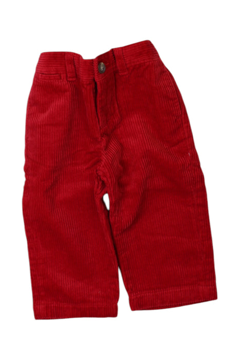 A Red Casual Pants from Polo Ralph Lauren in size 6-12M for boy. (Front View)