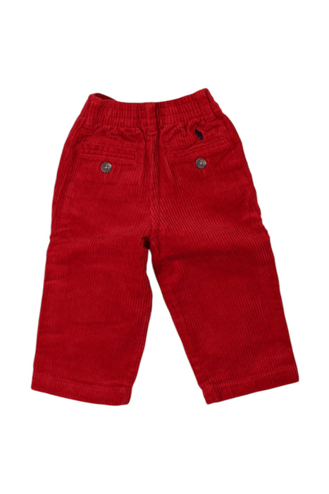 A Red Casual Pants from Polo Ralph Lauren in size 6-12M for boy. (Back View)
