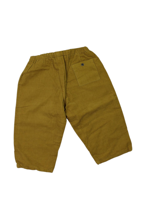 A Green Casual Pants from Bonpoint in size 12-18M for boy. (Back View)