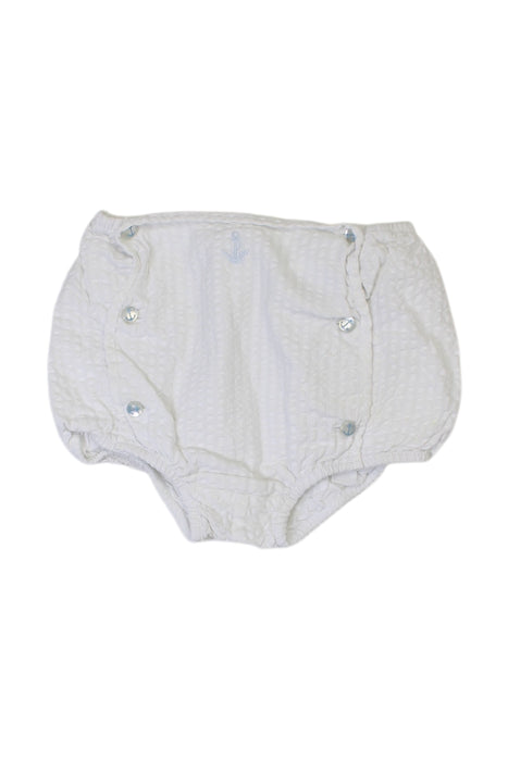 A White Bloomers from Ralph Lauren in size 6-12M for neutral. (Front View)