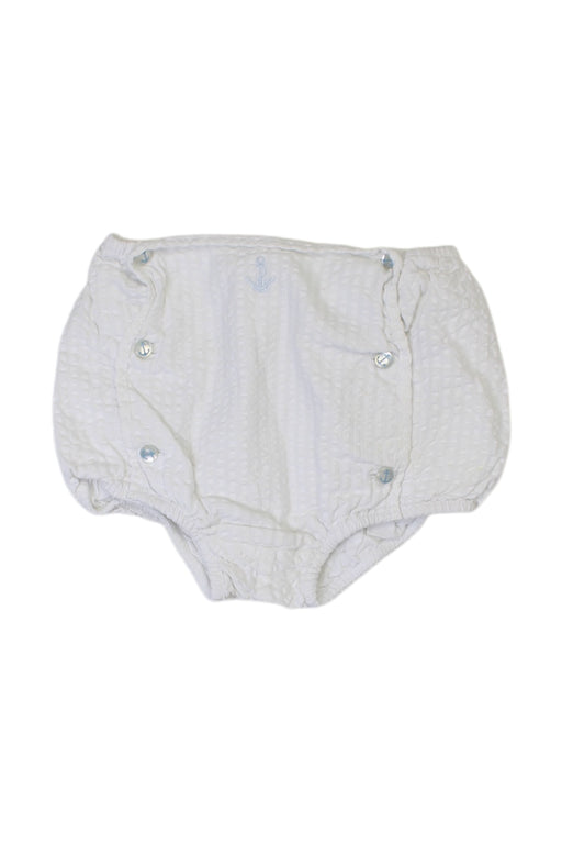 A White Bloomers from Ralph Lauren in size 6-12M for neutral. (Front View)