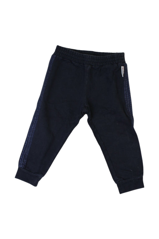 A Navy Sweatpants from Moncler in size 18-24M for boy. (Front View)
