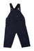 A Navy Long Overalls from Petit Bateau in size 18-24M for boy. (Front View)