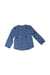 A Blue Long Sleeve Shirts from Louis Louise in size 12-18M for boy. (Back View)