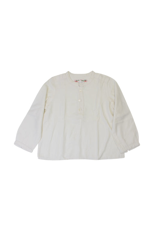 A White Long Sleeve Shirts from Bonpoint in size 2T for boy. (Front View)