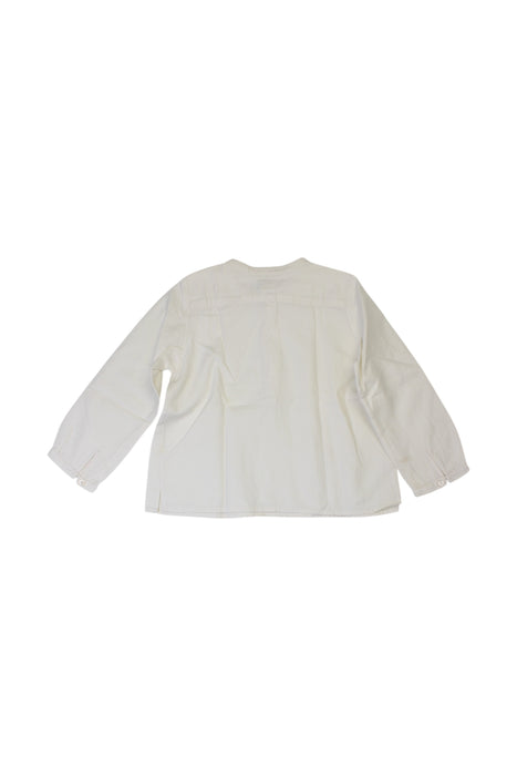 A White Long Sleeve Shirts from Bonpoint in size 2T for boy. (Back View)