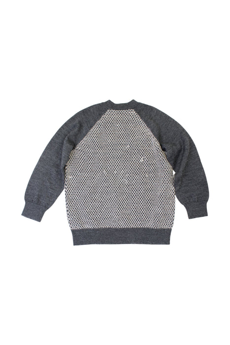 A Grey Knit Sweaters from Bonpoint in size 3T for boy. (Back View)