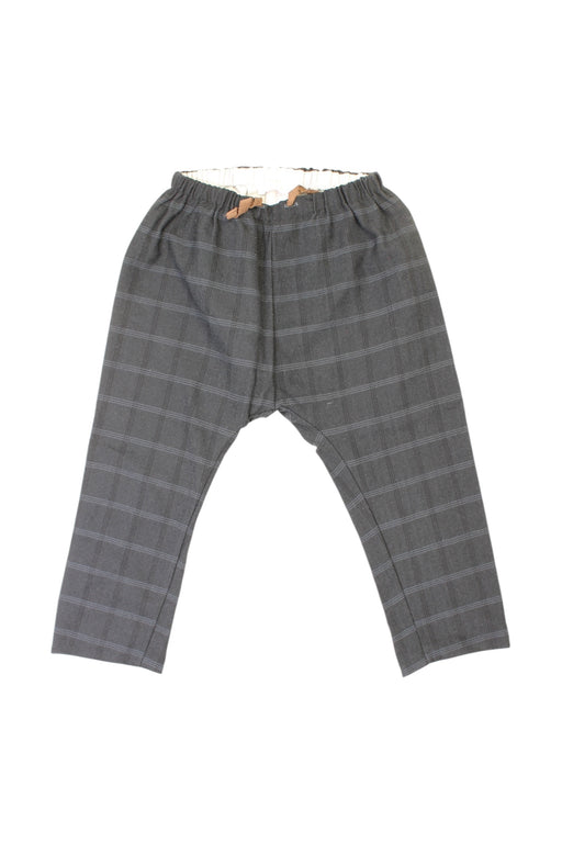 A Grey Casual Pants from Les Enfantines in size 2T for boy. (Front View)