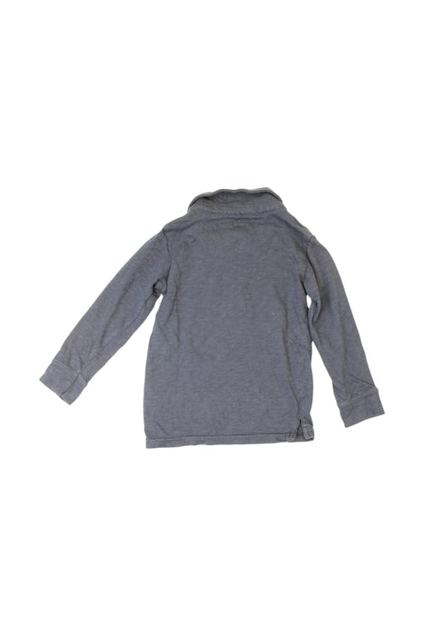 A Blue Long Sleeve Polos from J.Crew in size 12-18M for boy. (Back View)