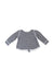 A White Long Sleeve Tops from Petit Bateau in size 6-12M for girl. (Front View)