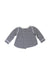 A White Long Sleeve Tops from Petit Bateau in size 6-12M for girl. (Back View)