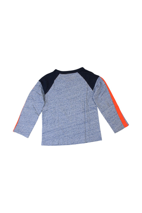 A Grey Long Sleeve T Shirts from Crewcuts in size 2T for boy. (Back View)