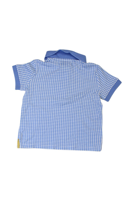 A Blue Short Sleeve Polos from Ralph Lauren in size 12-18M for boy. (Back View)