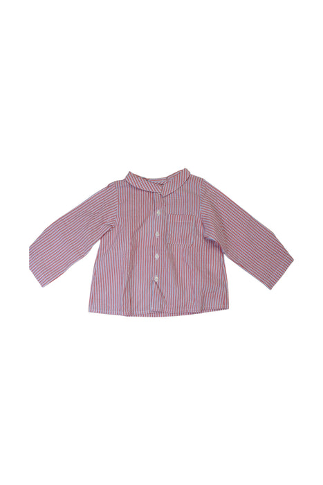 A Red Long Sleeve Shirts from Bonpoint in size 2T for boy. (Front View)