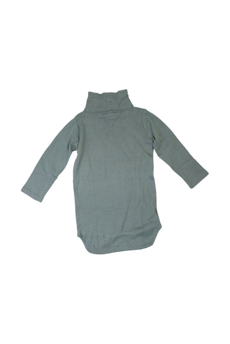 A Green Long Sleeve Bodysuits from Bonpoint in size 12-18M for boy. (Back View)