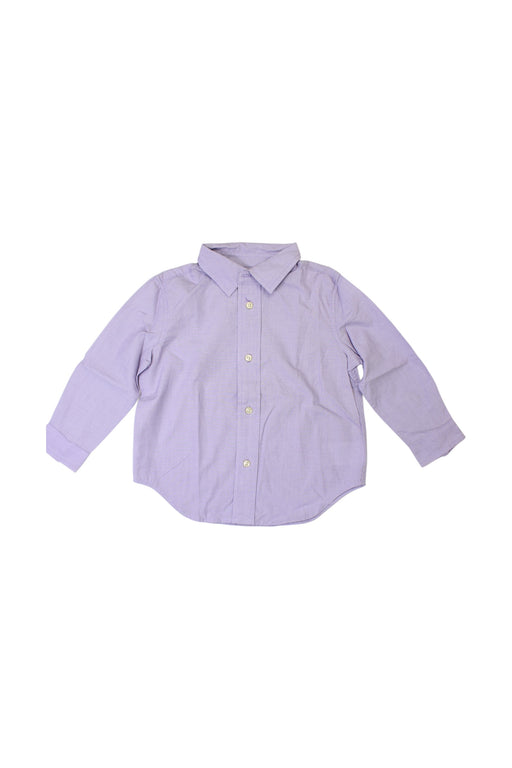 A Purple Long Sleeve Shirts from Ralph Lauren in size 18-24M for boy. (Front View)