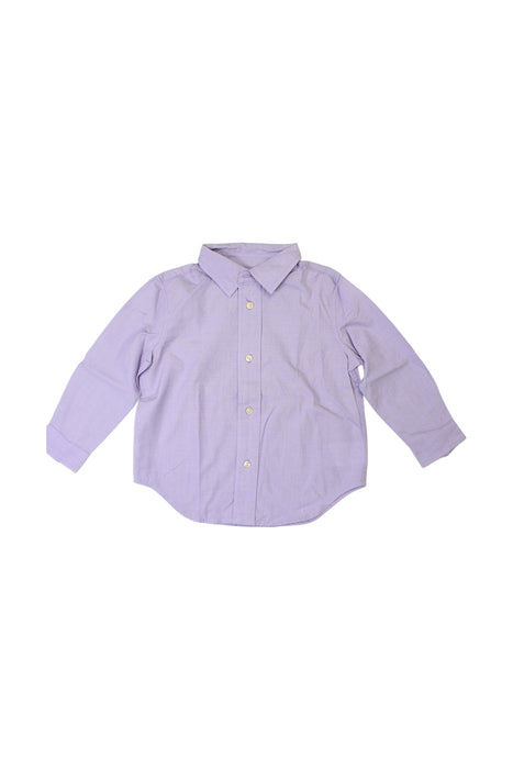 A Purple Long Sleeve Shirts from Ralph Lauren in size 18-24M for boy. (Front View)