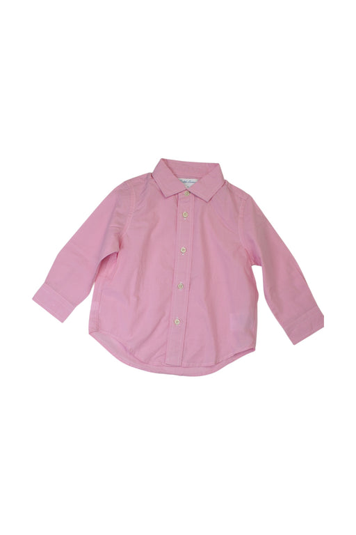 A Pink Long Sleeve Shirts from Ralph Lauren in size 12-18M for boy. (Front View)