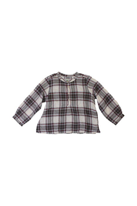 A Multicolour Long Sleeve Shirts from Bonpoint in size 12-18M for neutral. (Front View)