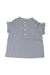 A Blue Short Sleeve Shirts from Bonpoint in size 12-18M for neutral. (Front View)
