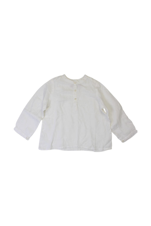 A White Long Sleeve Shirts from Bonpoint in size 12-18M for boy. (Front View)