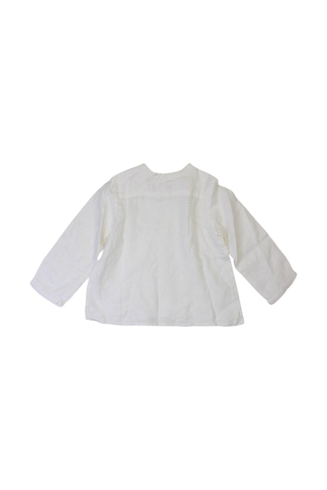 A White Long Sleeve Shirts from Bonpoint in size 12-18M for boy. (Back View)