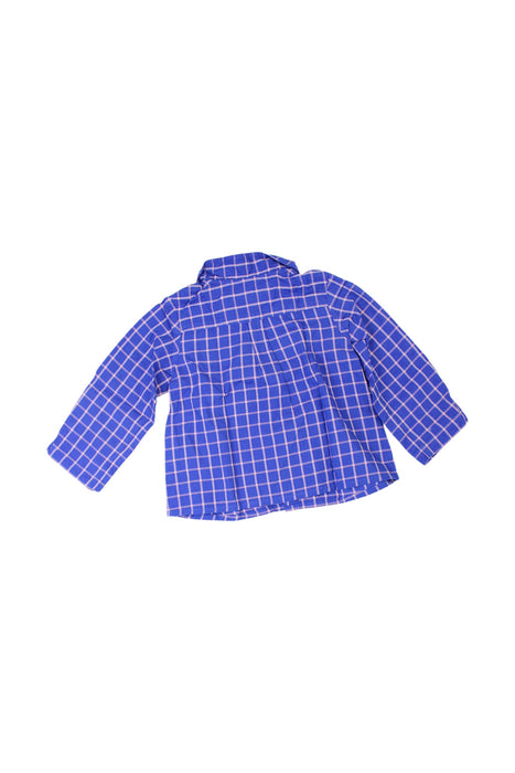 A Blue Long Sleeve Shirts from Bonpoint in size 2T for boy. (Back View)