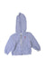 A Blue Zippered Sweatshirts from Polo Ralph Lauren in size 12-18M for boy. (Front View)