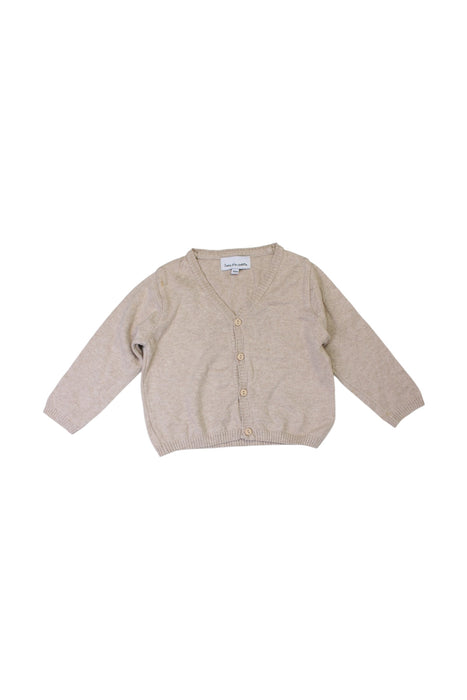A Beige Cardigans from Arsène et les pipelettes in size 12-18M for neutral. (Front View)