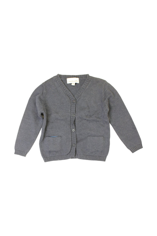 A Grey Cardigans from Arsène et les pipelettes in size 12-18M for boy. (Front View)