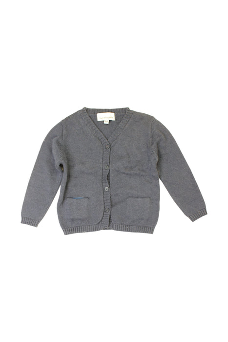 A Grey Cardigans from Arsène et les pipelettes in size 12-18M for boy. (Front View)