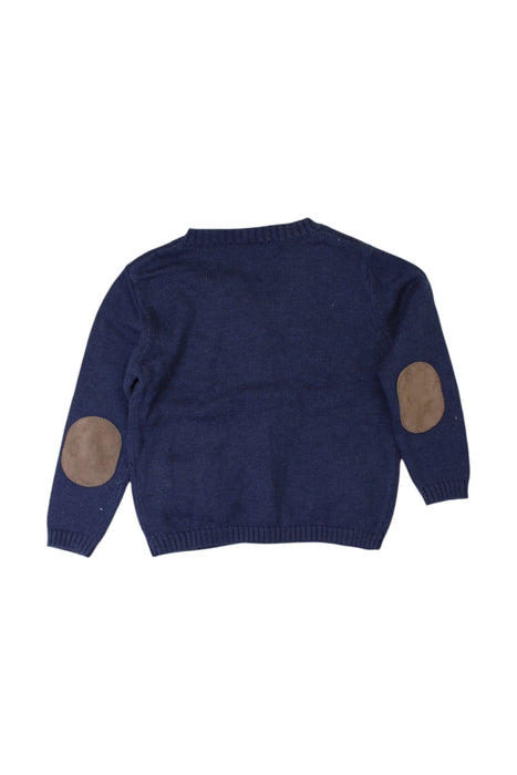 A Grey Cardigans from Arsène et les pipelettes in size 12-18M for boy. (Back View)