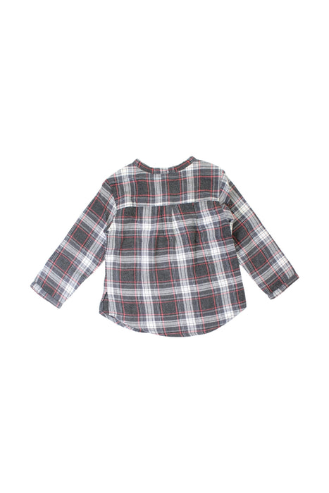 A Multicolour Long Sleeve Shirts from Louis Louise in size 6-12M for boy. (Back View)