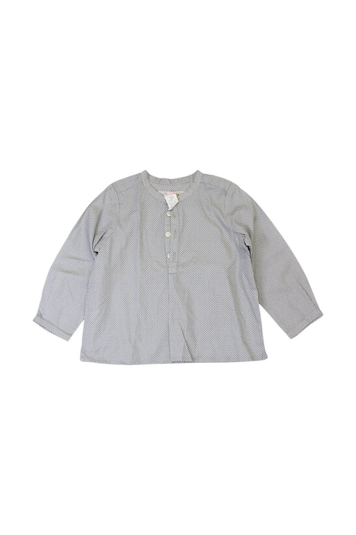 A Grey Long Sleeve Shirts from Bonpoint in size 12-18M for boy. (Front View)
