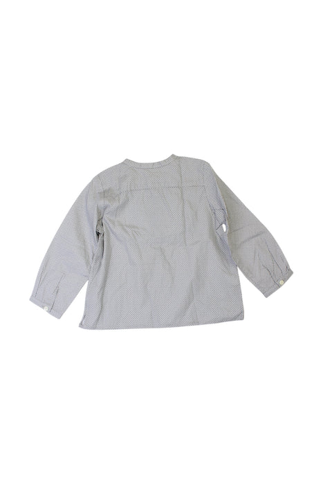 A Grey Long Sleeve Shirts from Bonpoint in size 12-18M for boy. (Back View)