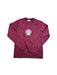 A Burgundy Crewneck Sweatshirts from Columbia in size 8Y for girl. (Front View)